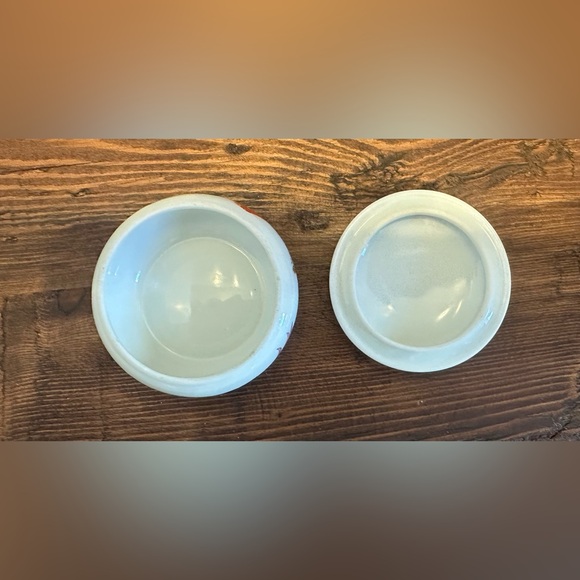 Tiffany & Co Limoges France Tiffany Garden Porcelain Trinket Box Dish with Lid. - Picture 3 of 7